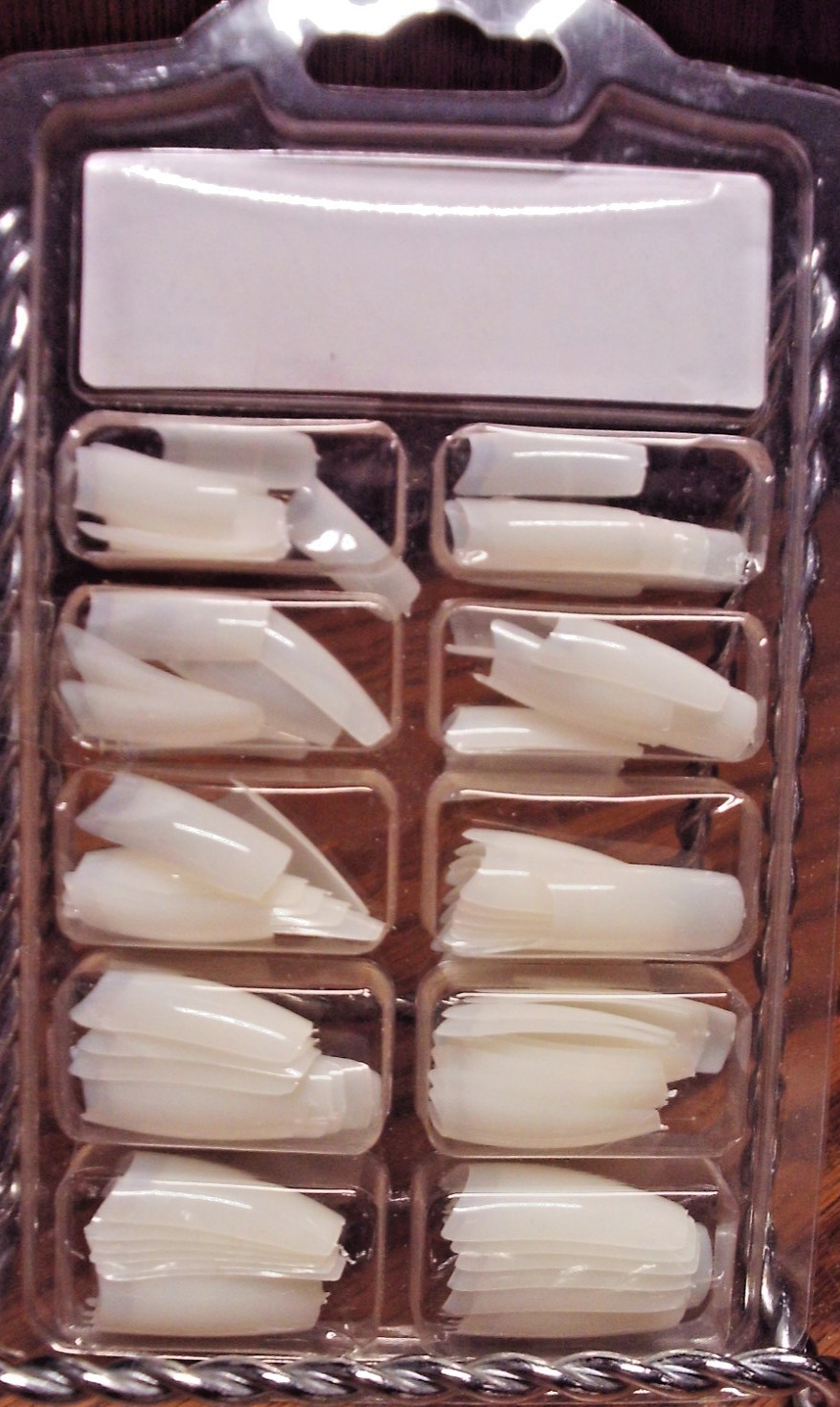 100pc French Half Cover Artificial False Fake Nail Tips -Design Nail-Beauty 1018