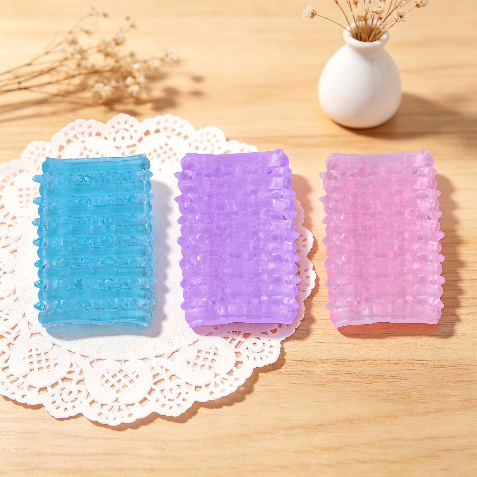 3pcs Finger Covers, Washable & Reusable Finger Guard Protector for Scratching…