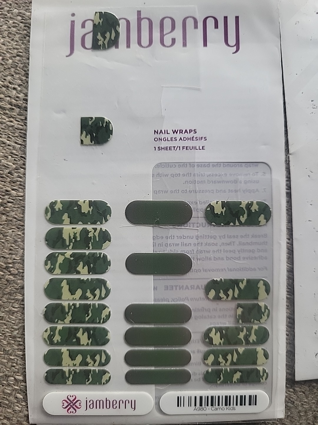 Jamberry Juniors Partials Lot