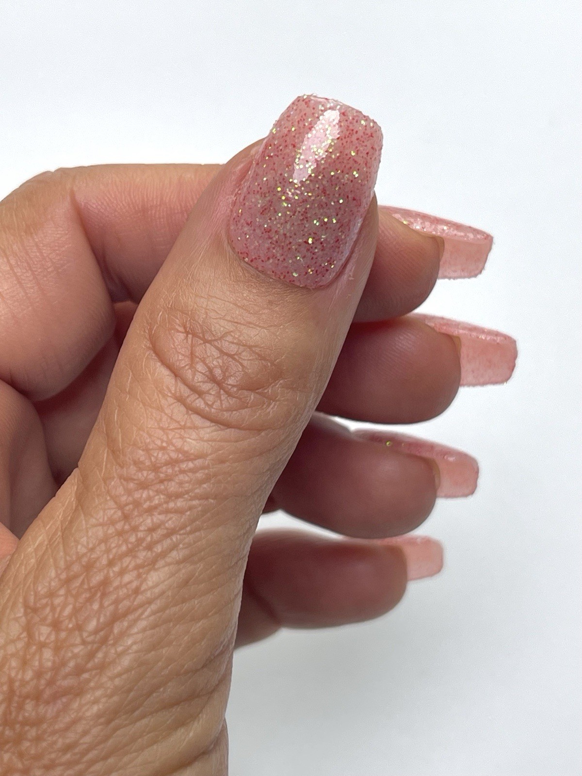 Red Aspen Press On Nails, Medium Coffin, Leilani’s Lessons in Commitment