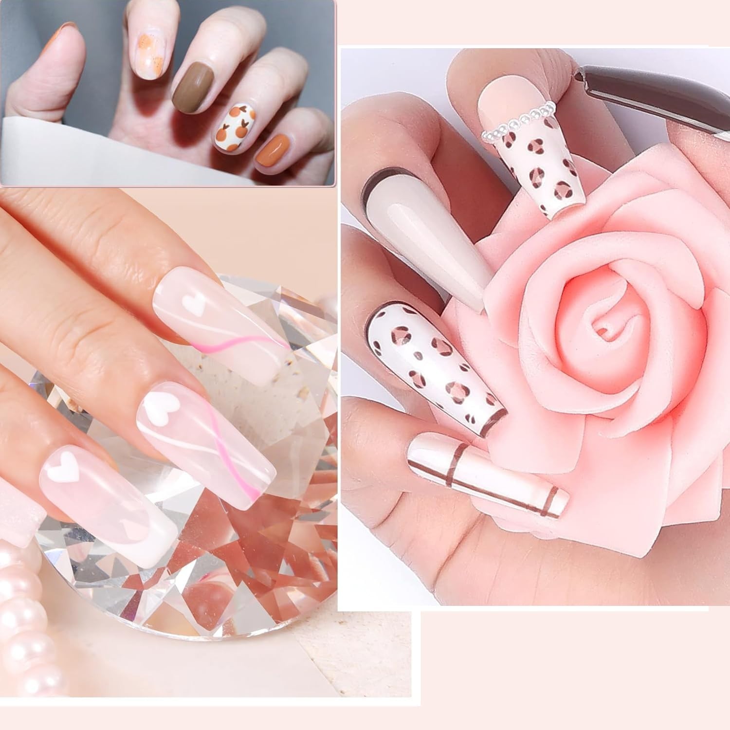 9pcs Nail Art Brushes Set – Dual-Ended Dotting Pens & Detail Liner Brushes fo…