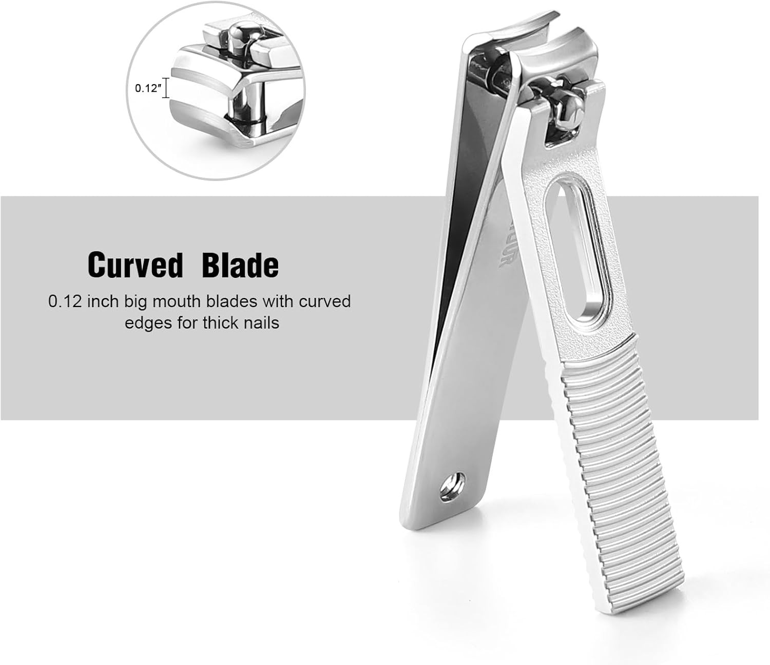 Nail Clippers Set, Zinc Alloy 420J2 Stainl Steel Ultra