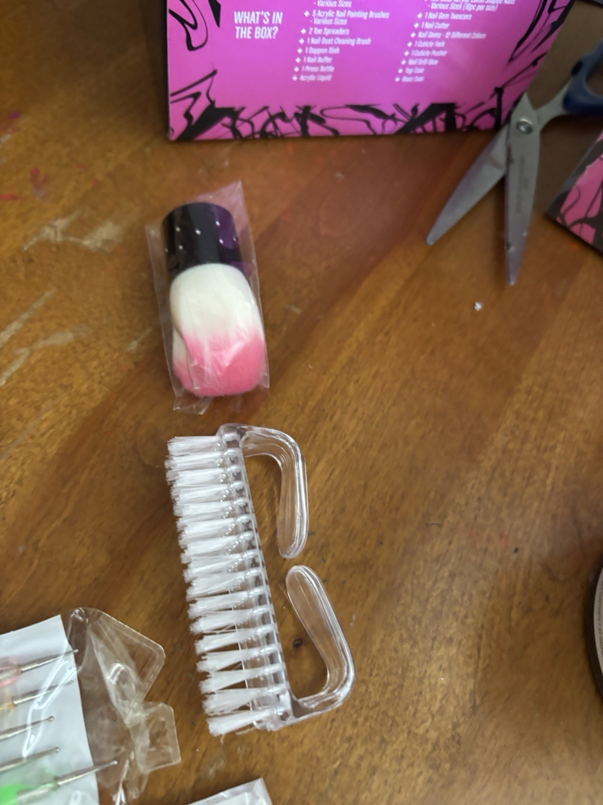 DIY Nail Kit For Beginners With Acrylic Powder Gel & Tools