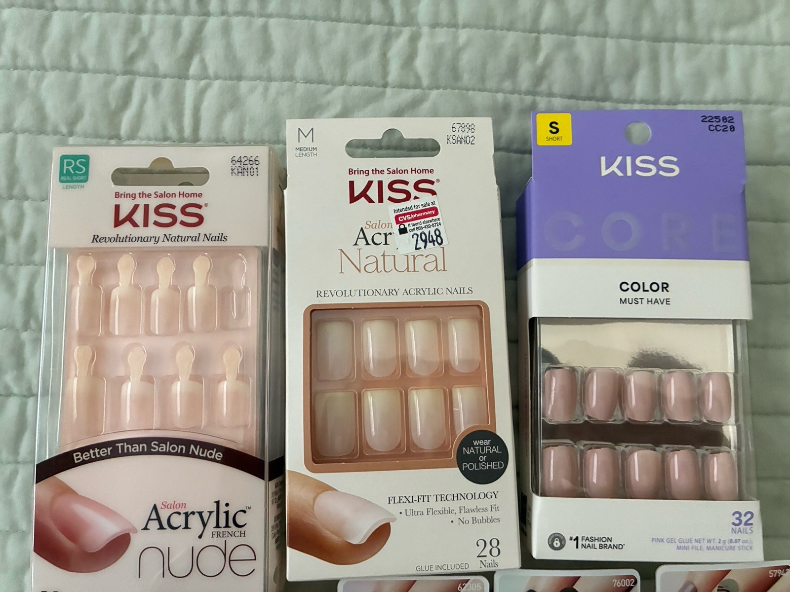 Mixed Lot of New and Used Press-On Nails
