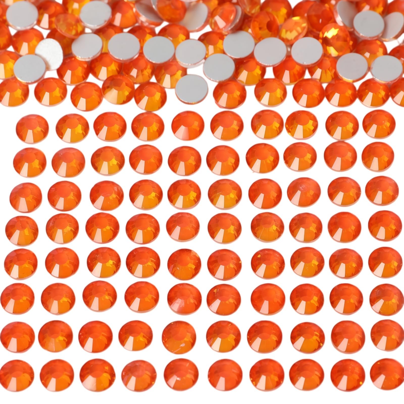 Diamonland Flatback Glass Crystal Rhinestones Rounds Gems for Bedazzling Nail…