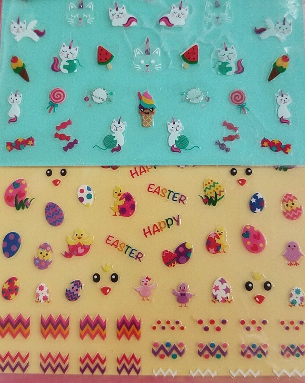 KISS Limited Edition EASTER HOLDAY ART STICKERS Flat Nail Art Decal Accessories