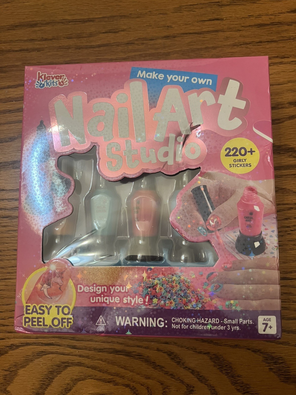 Kids Nail Polish Set, Nail Art Kit for Girls, Birthday Gifts for Girls Ages 7 an
