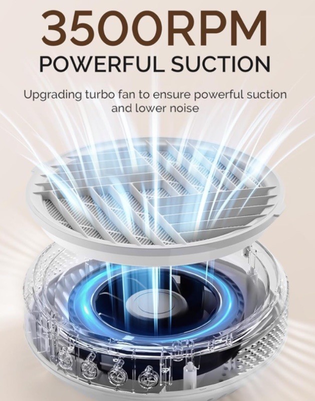 Melodysusie S Series SProR Nail Dust Collector with Reusable Filter READ