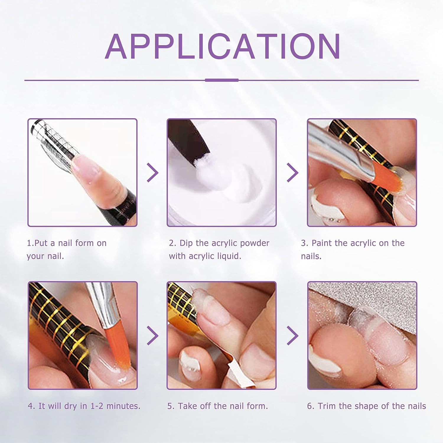 Quick Curing 40ml Liquid Monomer for Acrylic Nails – Perfect for All Levels