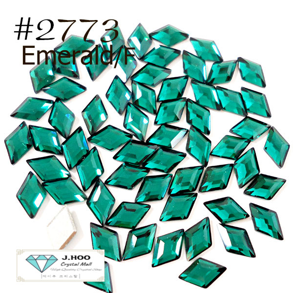 Swarovski 2773 Diamond Shape Flat Back 5*3mm(15pcs)