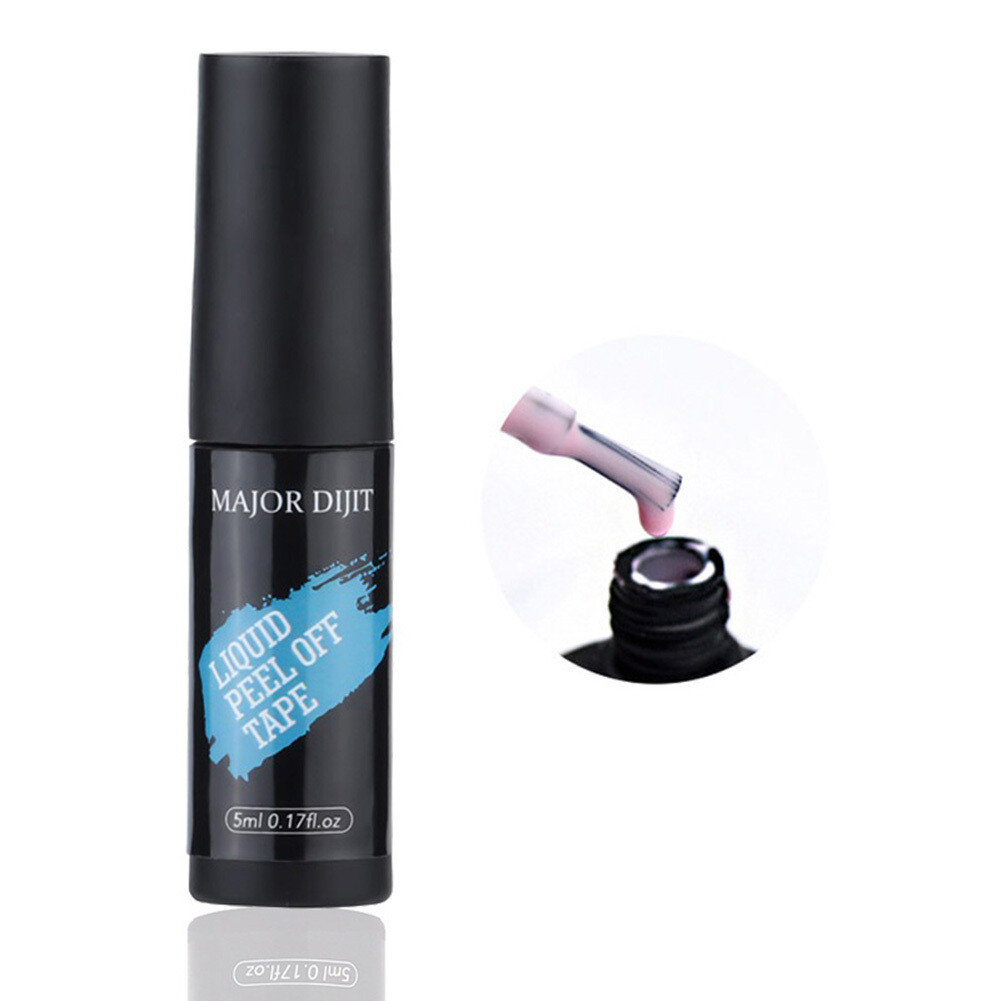 Nail Latex Peel Off Anti Overflow Polish Edge Protection Glue 1pc