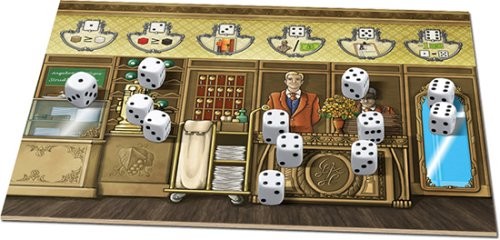 Lookout Games Grand Austria Hotel Board 0.78 Ft X 0.97 X 0.26 Ft, White