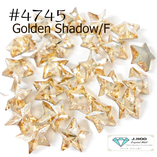 Swarovski 4745 Rivoil Star Fancy Stone 10mm (4pcs)
