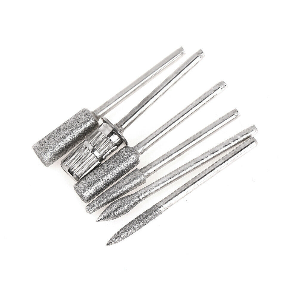 12 Pcs Mix Nail Art Electric File Drill Bits Replacement Manicure Pedicure Tool