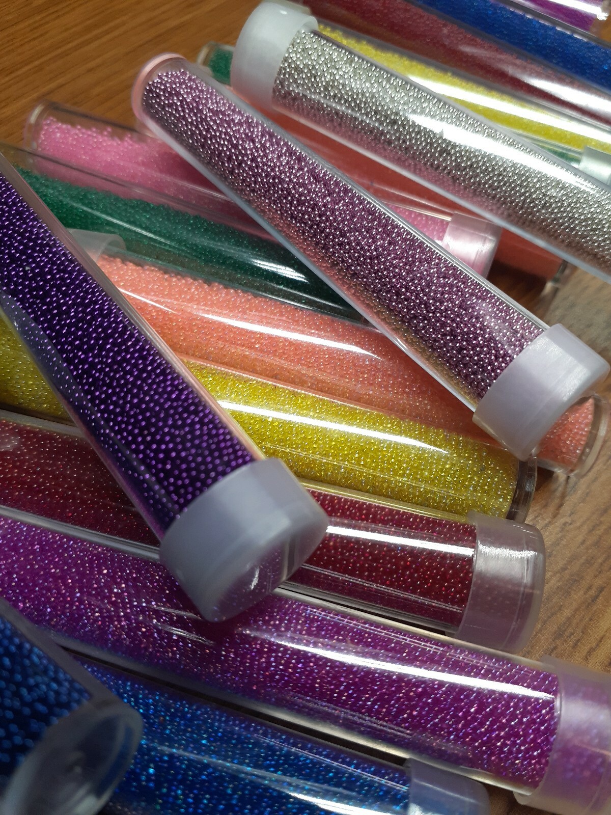5 tube mixed colors UV Nail art Decoration caviar Micro bead craft DIY