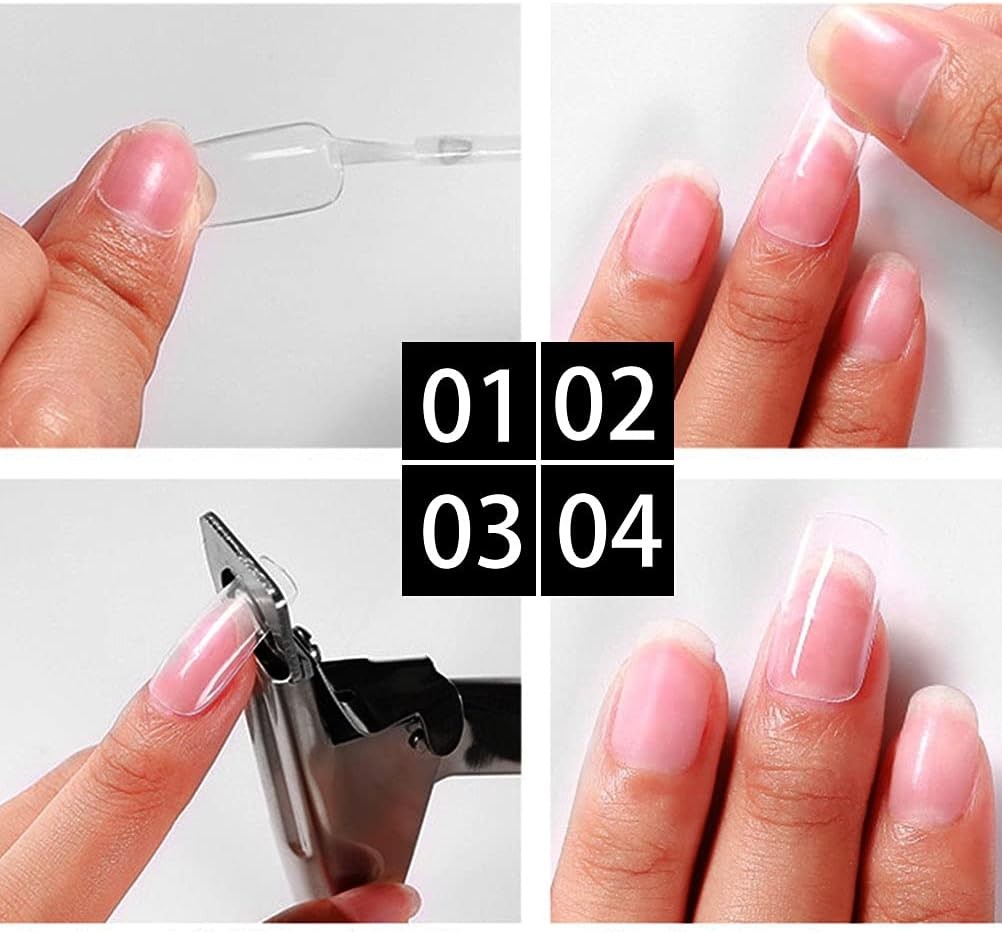 Professional Acrylic False Nail Clippers for Acrylic Nails Nail Tip Cutter Nail