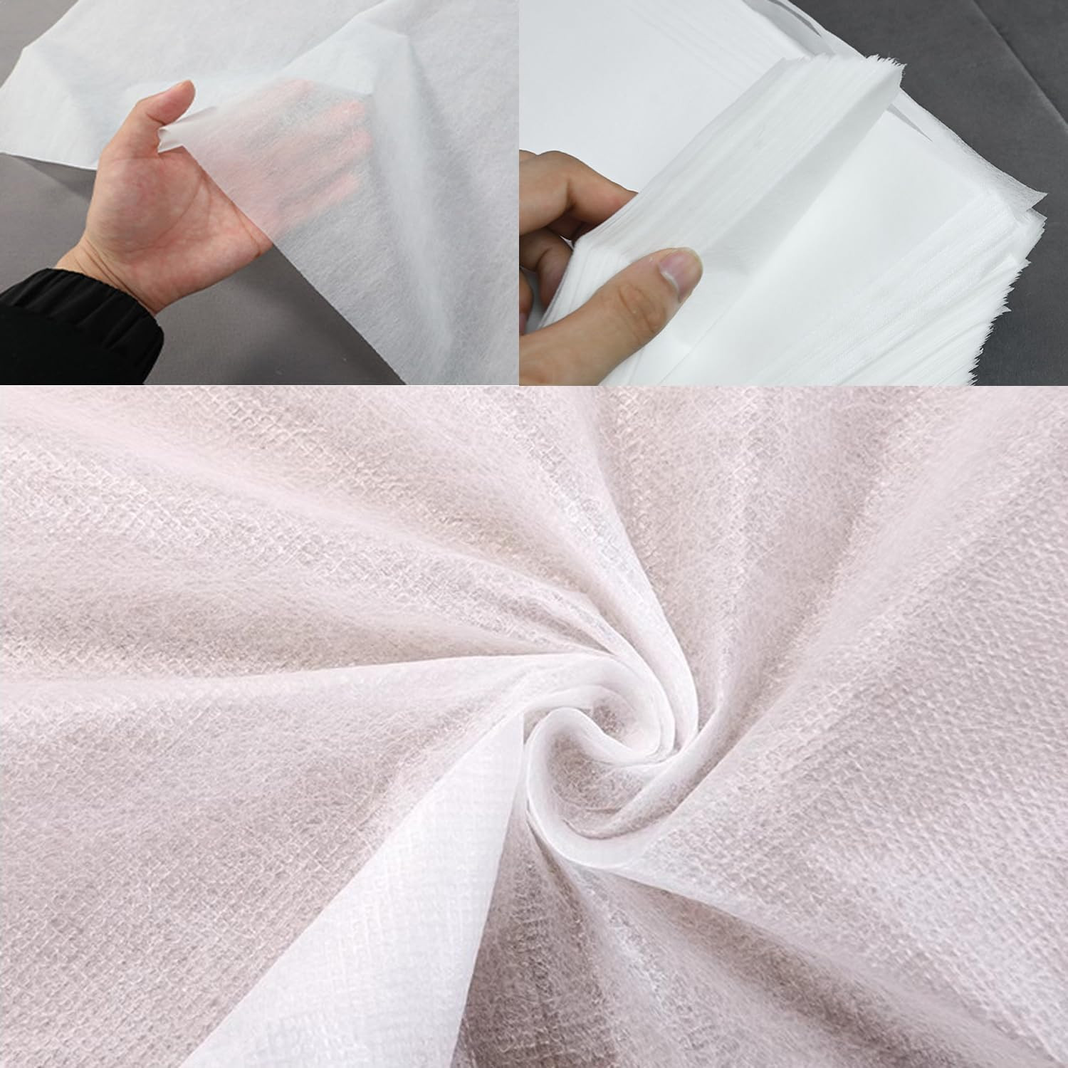 100 Sheets Nail Care Towels Non-Woven Fabric Large Disposable Nail Mats Nail Art