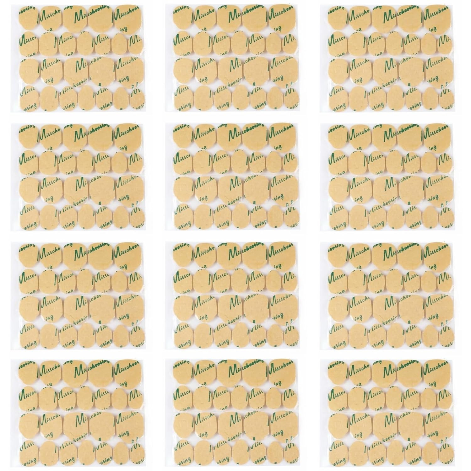 288Pcs Nail Adhesive Tabs for Fake Nails Nail Glue for Press Ons with 0.3Mm Ultr