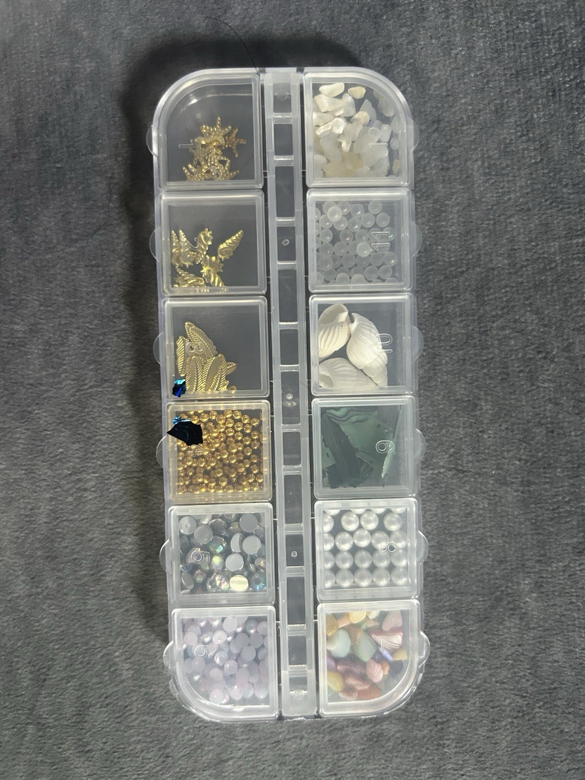 NEW 3D Nail Art Sea Pearls, Bubbles, Starfish, Stars, Seashells (Set of 3)