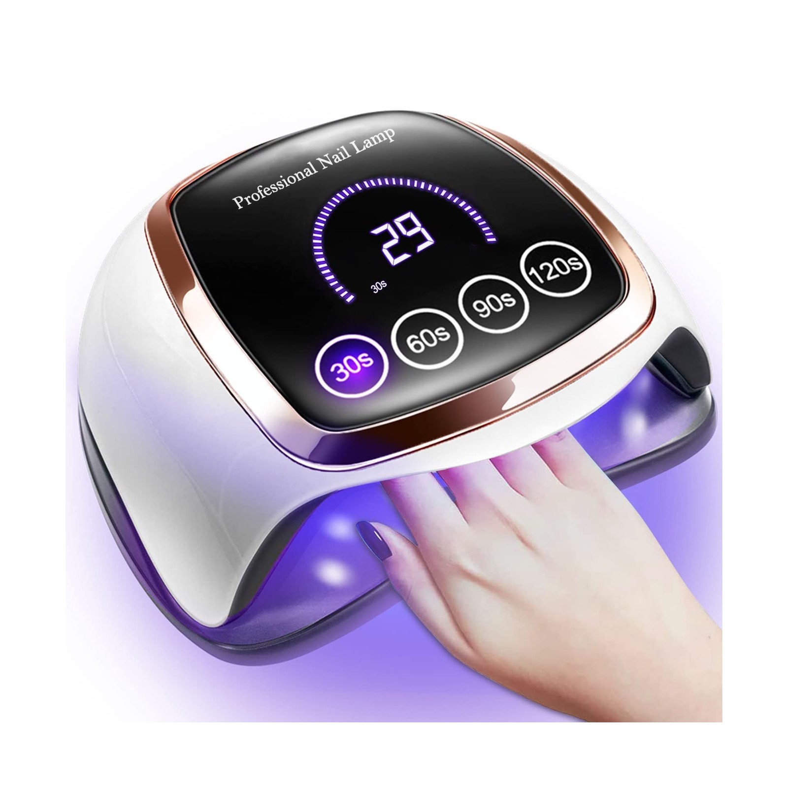Gugusure UV LED Nail Lamp, Upgrade 180W Nail Dryer for Gel Poli… Fast USA SHIP