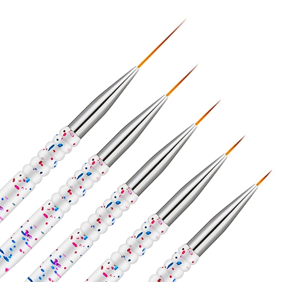 Luxury Nail Art Liner Brush Set – 5 Sizes for Detailed Nail Designs and More
