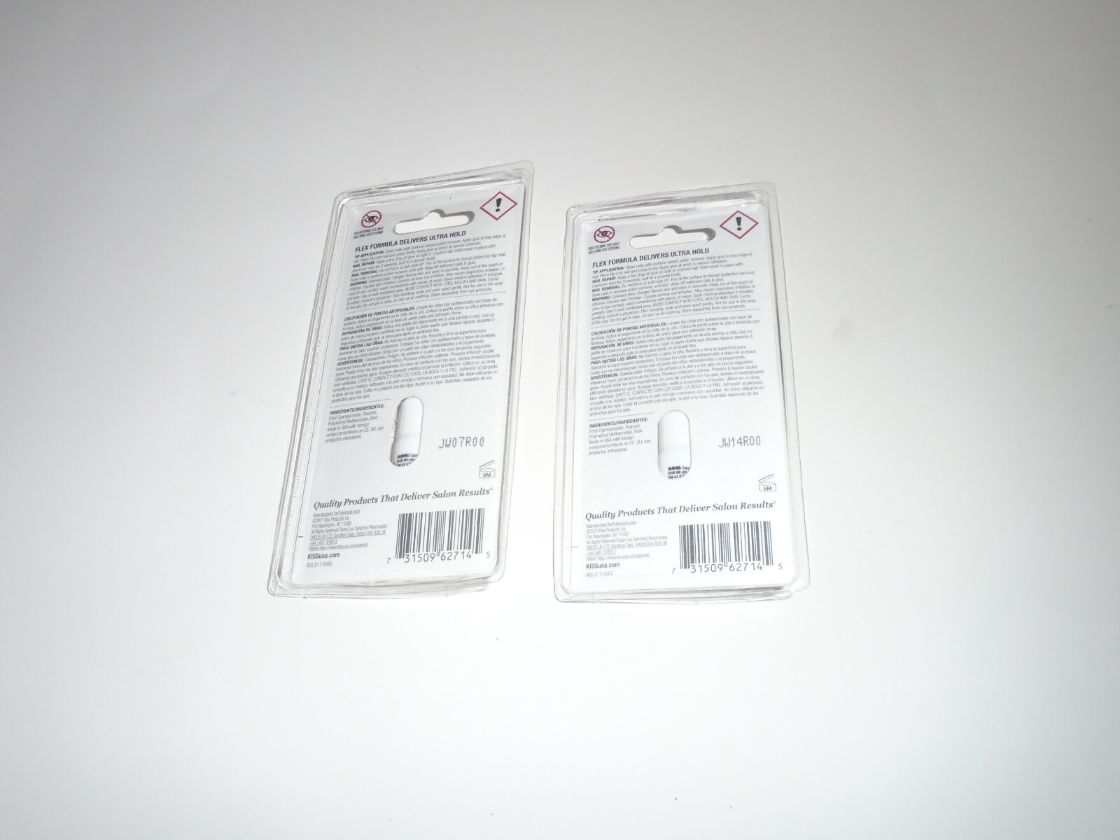Kiss Powerflex Precision Nail Glue 2 Packages New