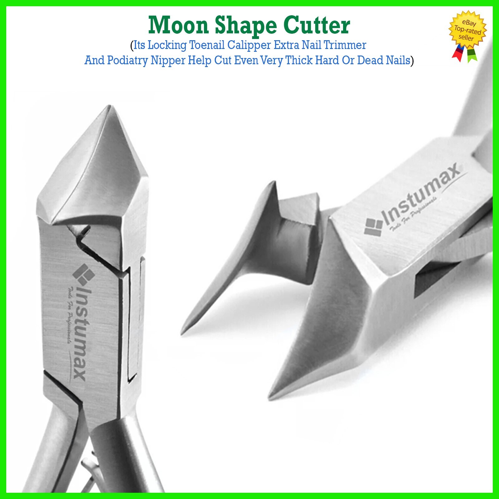 Surgical Toe Nail Nippers Clippers Moon Shape Cutter Podiatry Treatment Plier