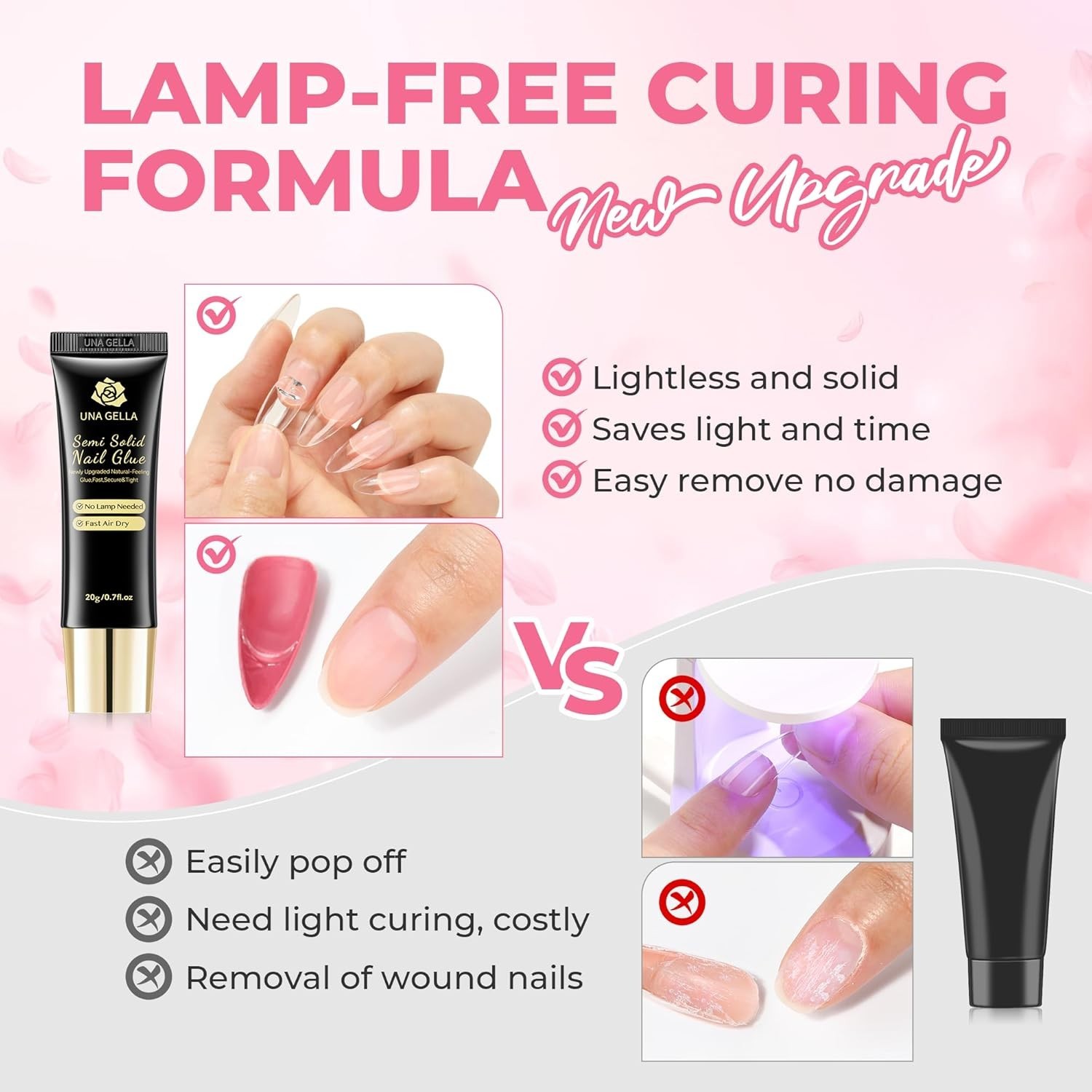 Super Strong Nail Glue – 20g Fast-Curing Gel for Press On & Acrylic Nails