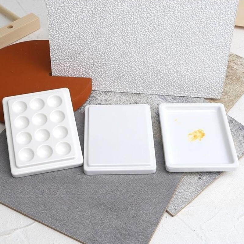 Nail Art Color Palette Dustproof Watercolor Paint Palette Manicure Accessories