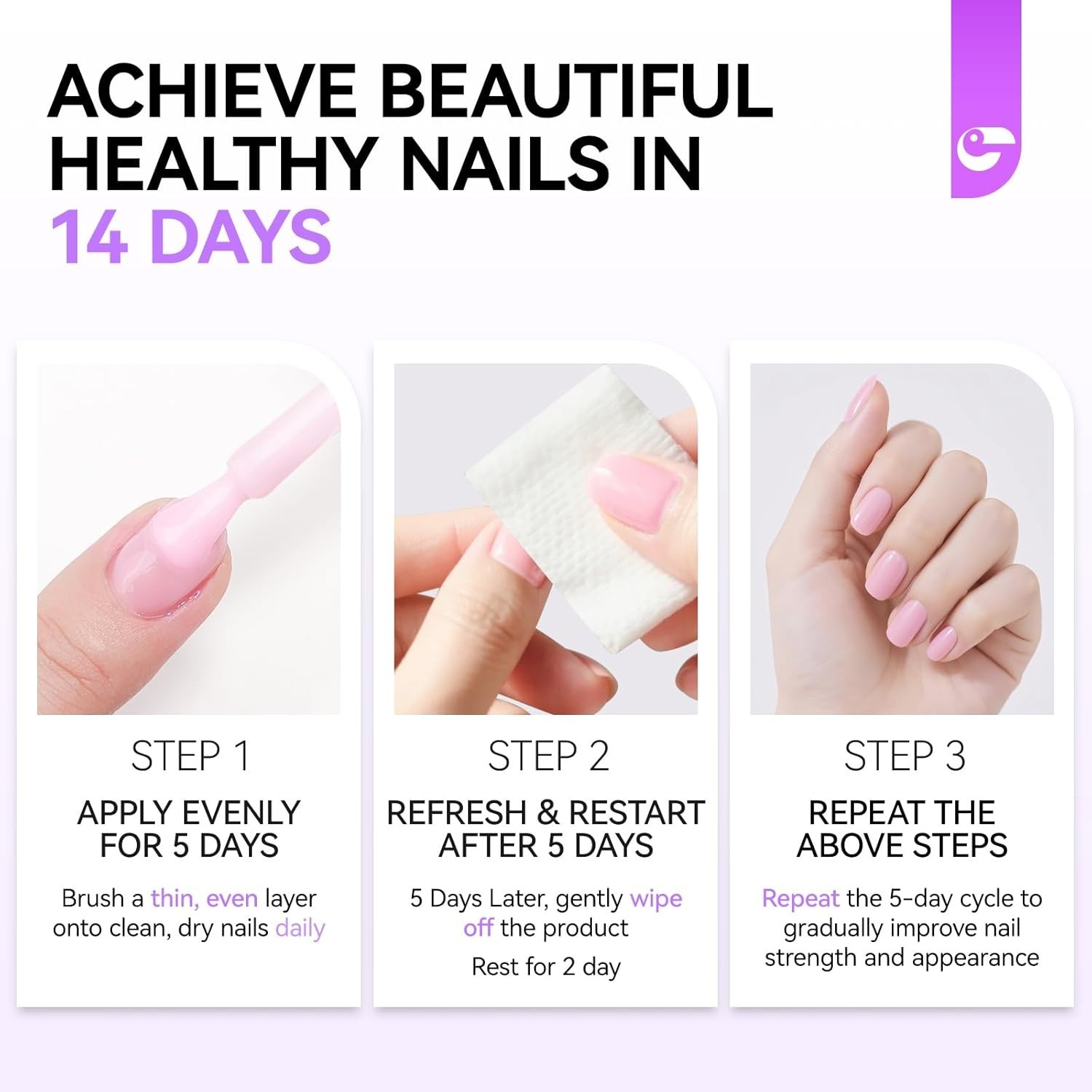 Gentle Nail Repair Gel – 8-in-1 Solution for Flawless Manicures & Healthy Growth