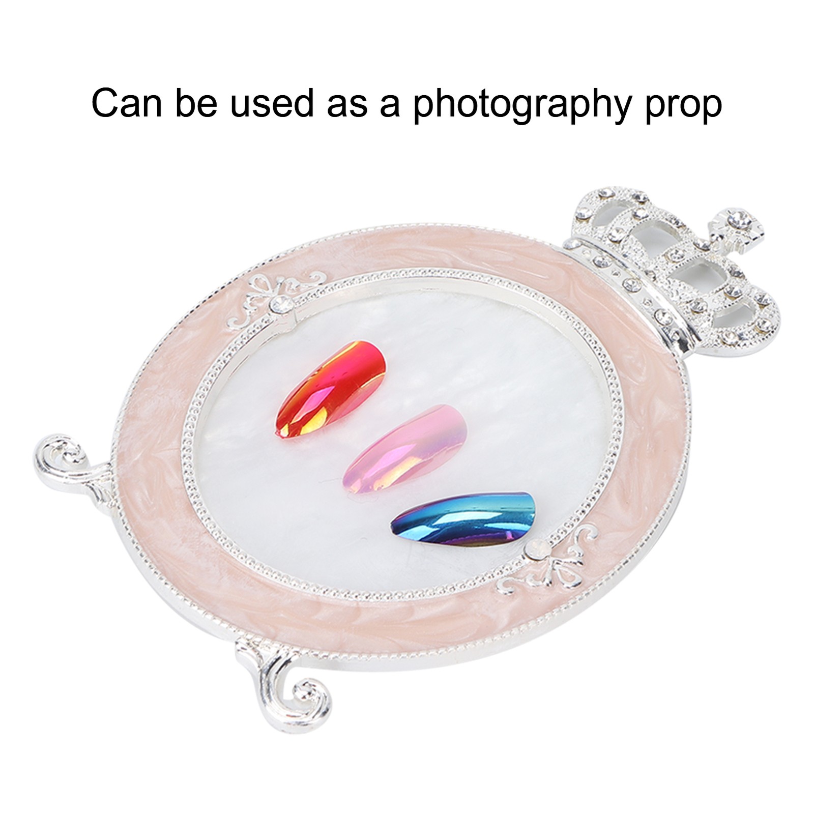 NEW Nail Art Plate Resin Nail Color Mixing Drawing Plate Nail Art Display Tools