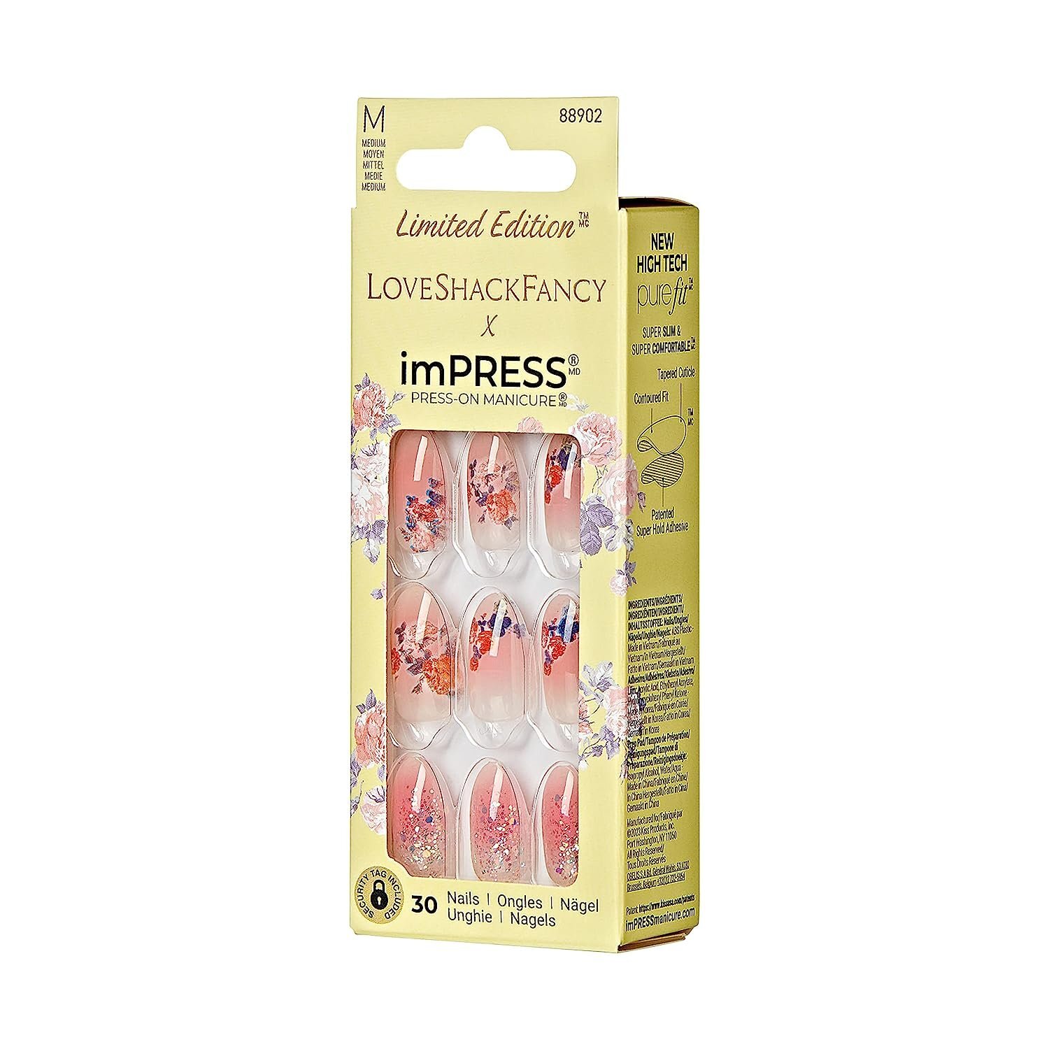 KISS LoveShackFancy x imPRESS Press-On Manicure Limited Edition, Style…