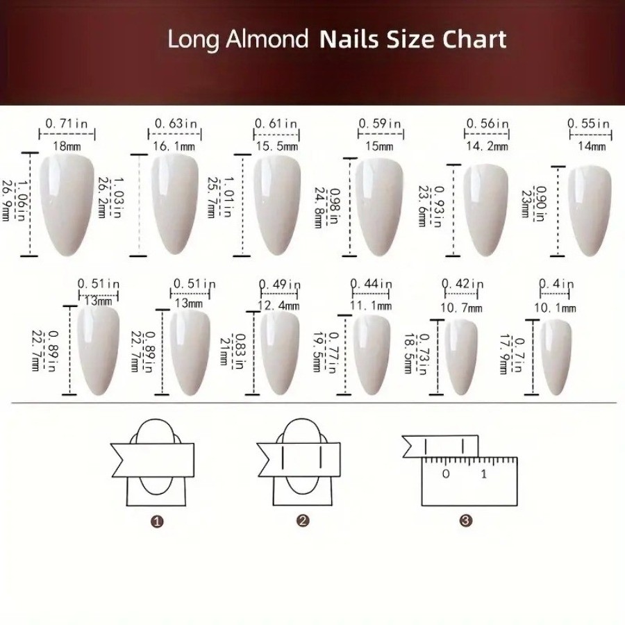 48pcs-Spring Themed Press on Nails, Almond with Bee & Daisy Flower Design