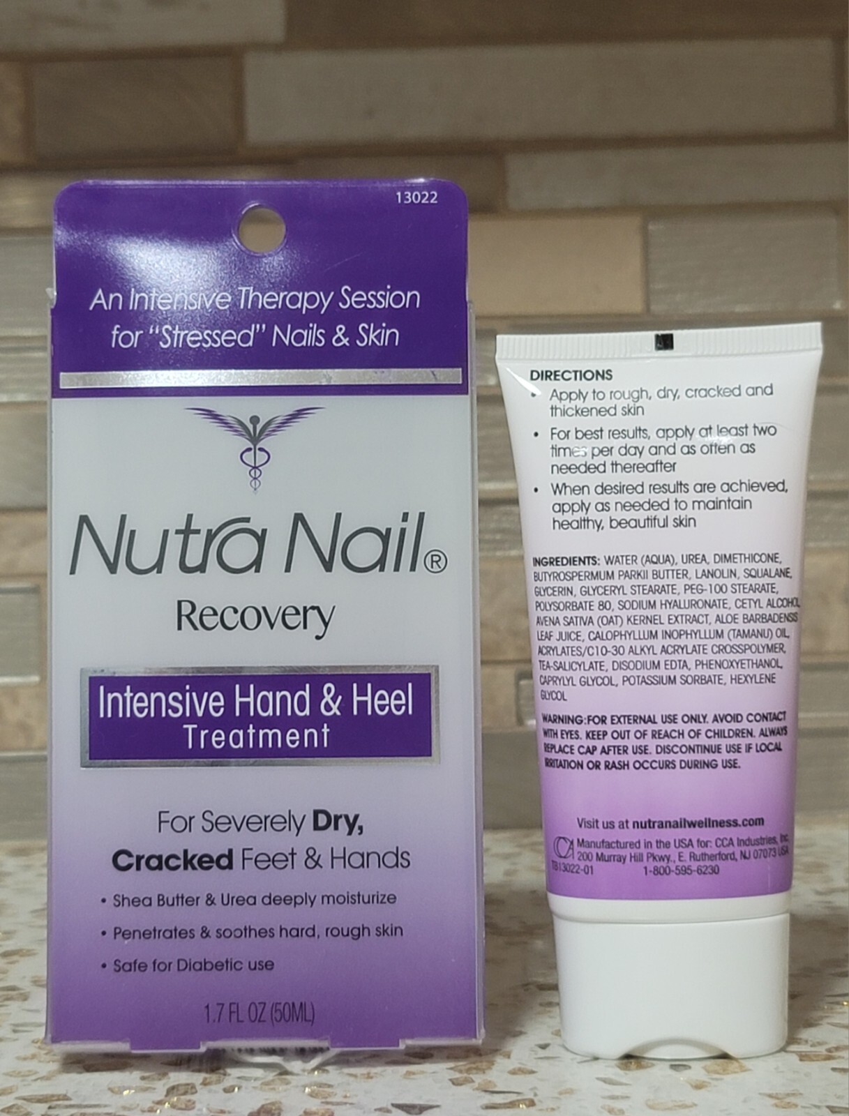 Nutra Nail Recovery Intensive Hand & Heel Treatment For Dry Cracked Feet & Hands