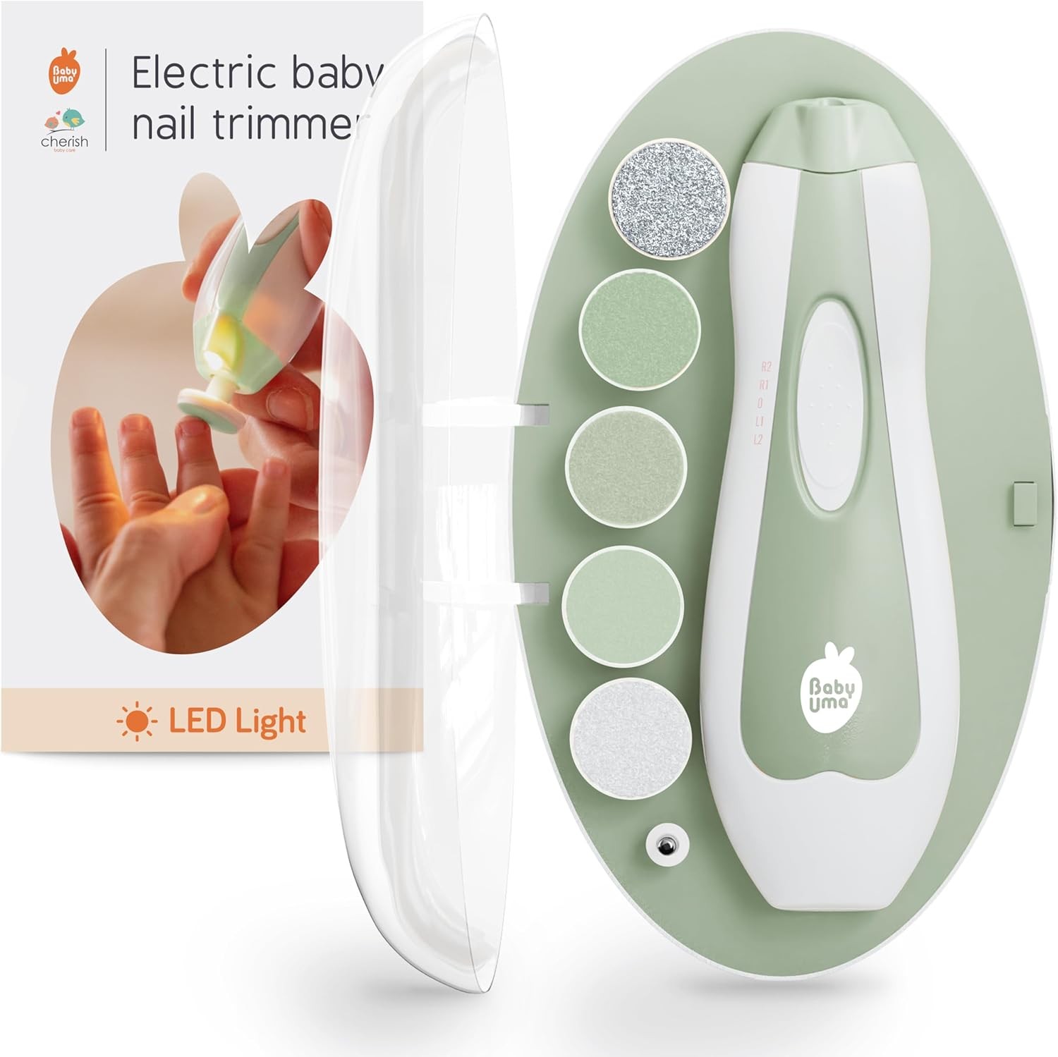 LED Baby Nail Trimmer Electric – Auto-Safety S Baby