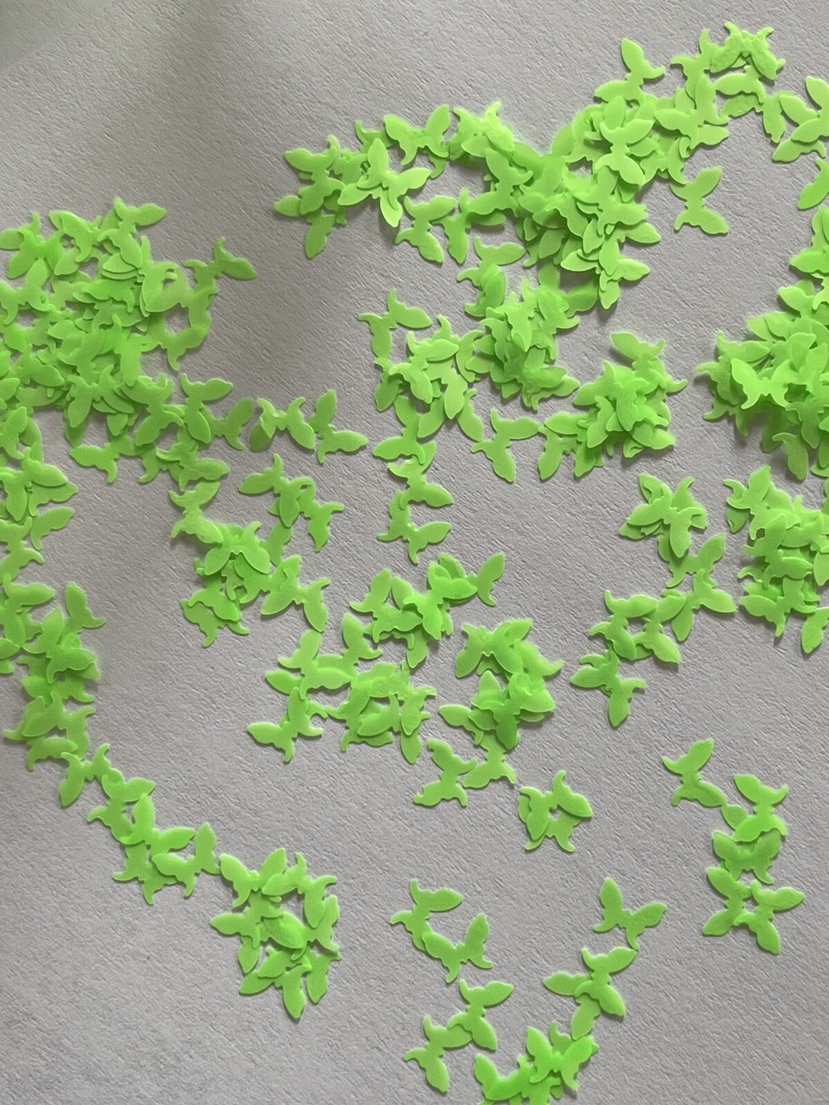 Butterfly 2 Neon Green Nail Glitter | 1 TSP | Gel Nail Art & Acrylic