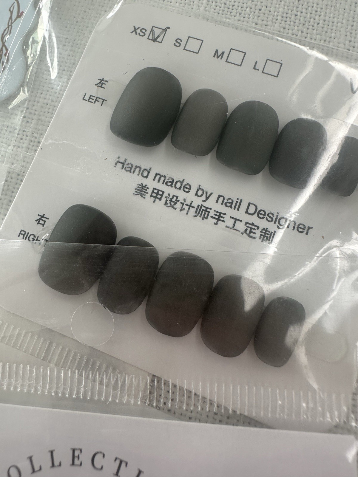 10 pairs 100 pieces size Small xs press-on nails