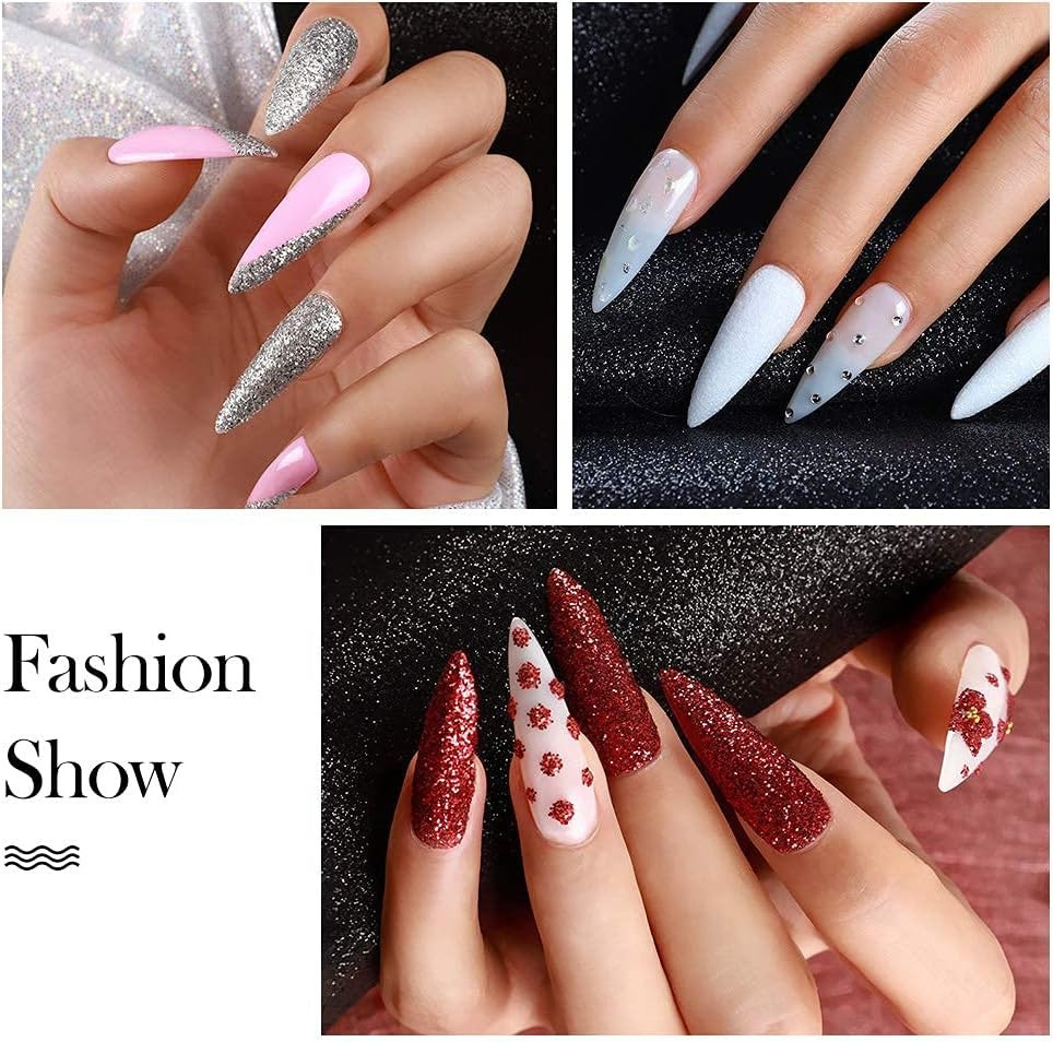Acrylic Nail Kit, Full Set for Beginners Professional 42 in 1 Acrylic