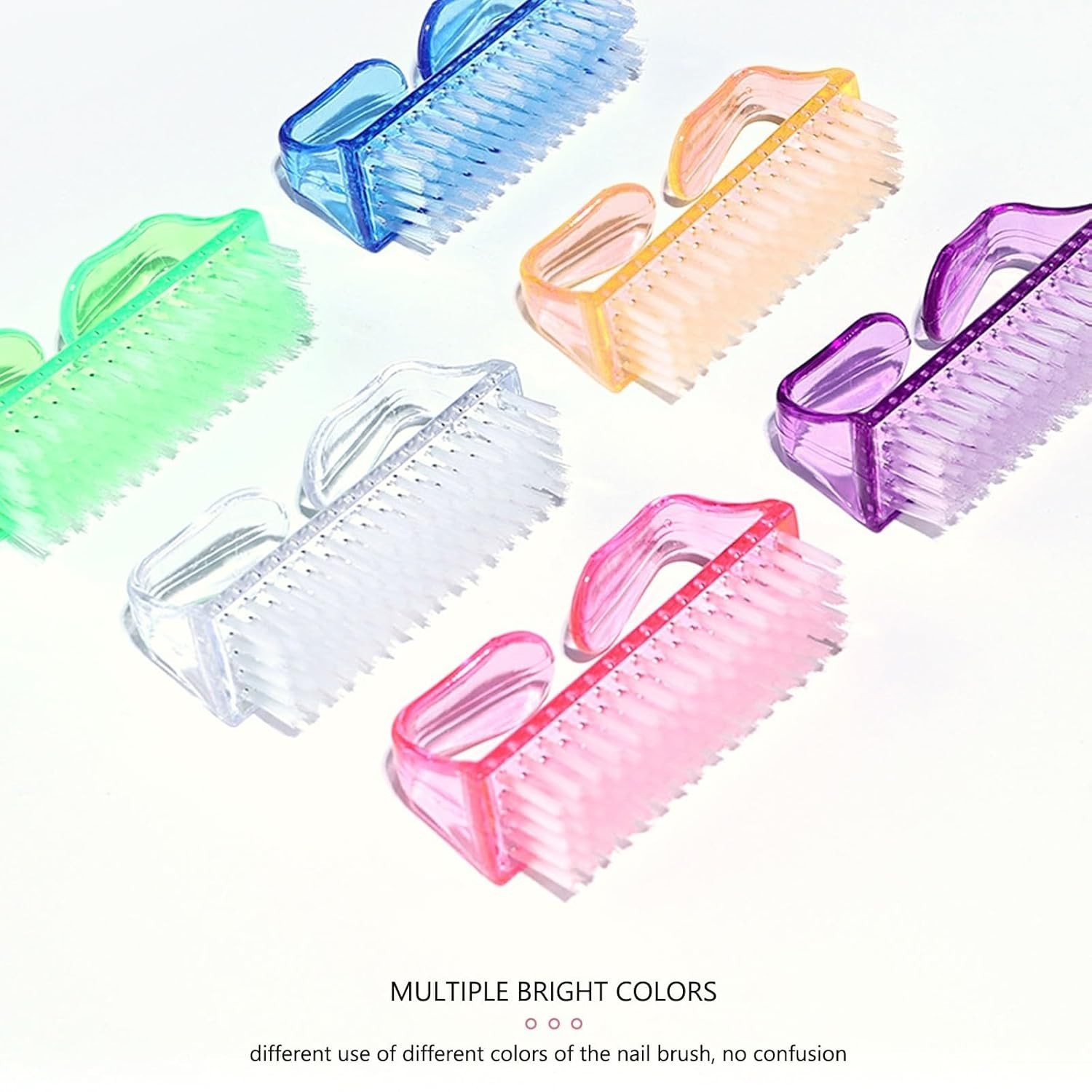 Versatile Nail Cleaning Brushes – Perfect for Home and Travel, 5 Pack