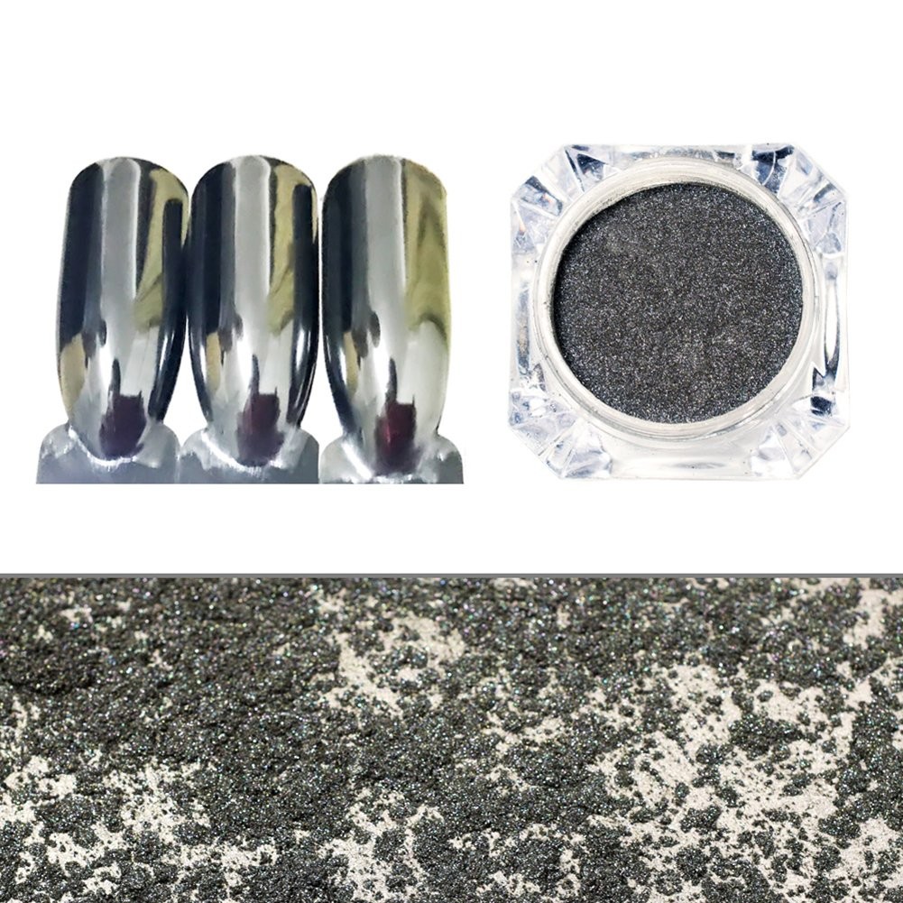 Chrome Nail Powder Mirror Effect Nail Art Pigment Glitter Dust Gel Decoration