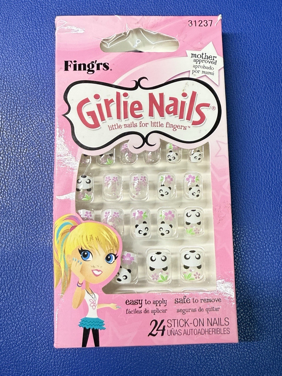 Fing’rs Girlie Nails Stick On Nails For Girls 3 Boxes Different Designs