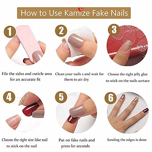 Extra Long Press on Nails Swirl Nude Fake Coffin Nails Tips Full Cover Style3