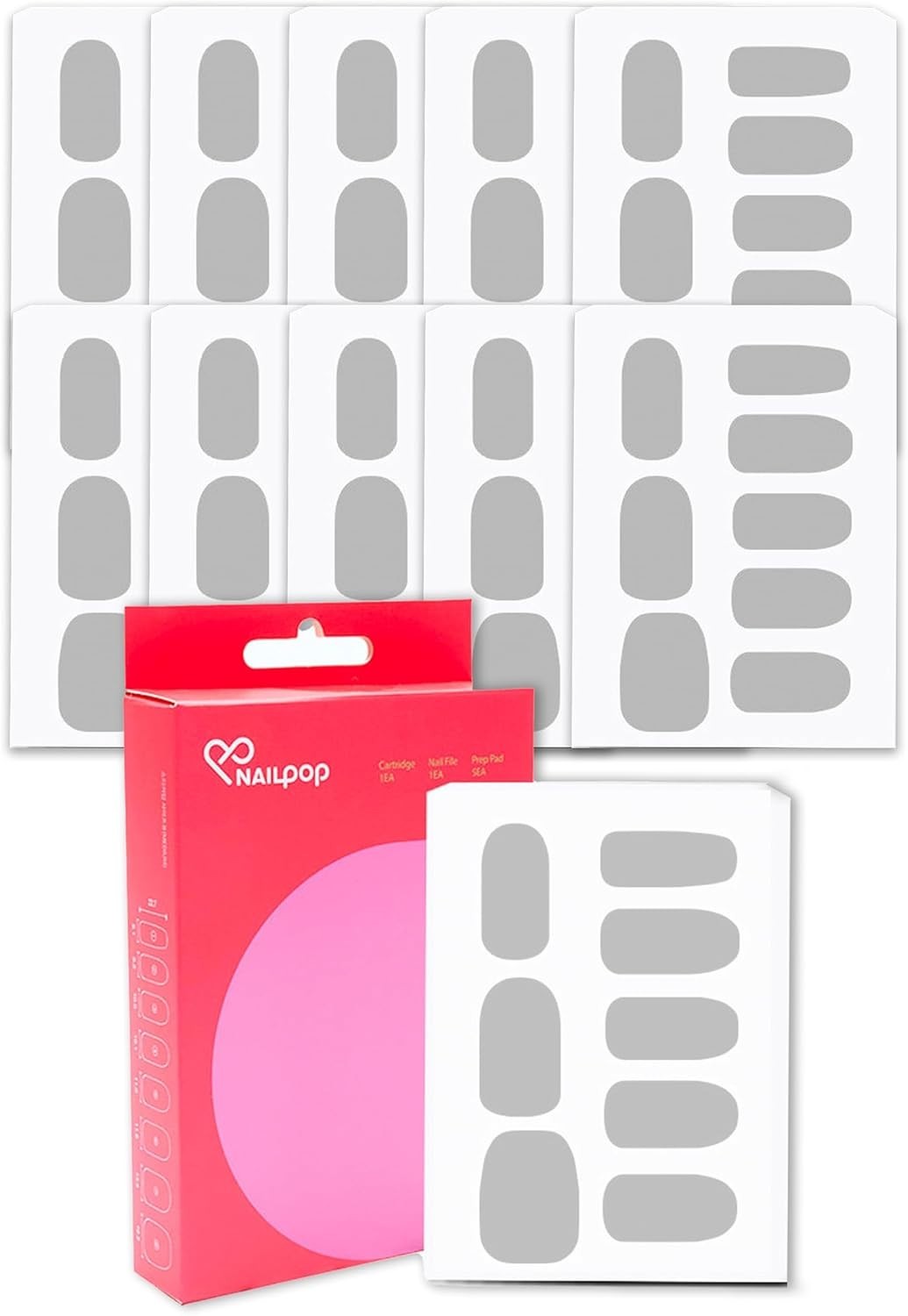 NAILPOP Nail Sticker Printer is USED WITH SOME Cartridge HUGE LOT