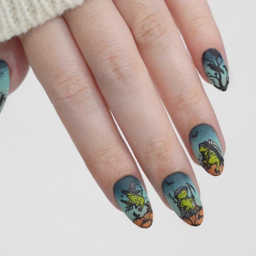 Htf! Maniology Box of Gloom ’25 Limited Edition Nail Stamping