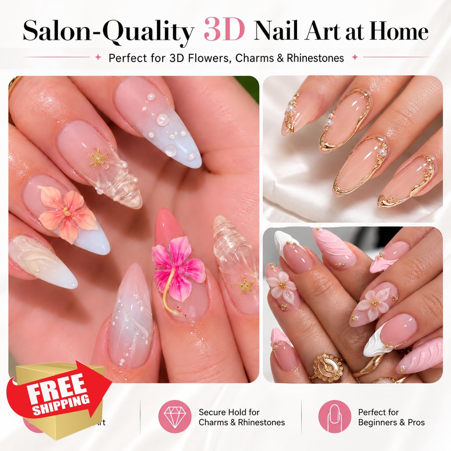 AZUREBEAUTY 3D Gel Nail Art Sculpting Molding Carving 15g