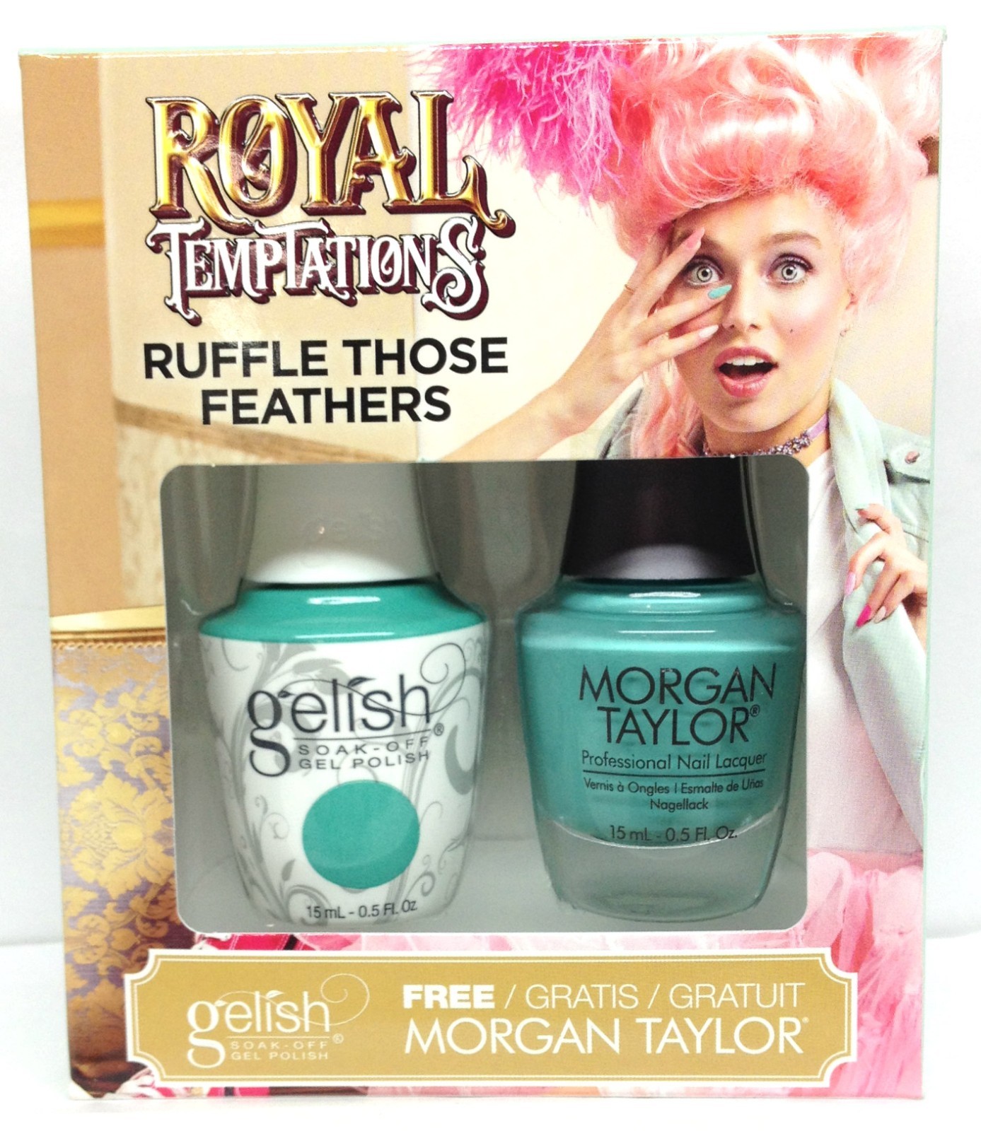 Harmony Gelish & Morgan Taylor ROYAL TEMPTATION Collection – Pick Your DUO