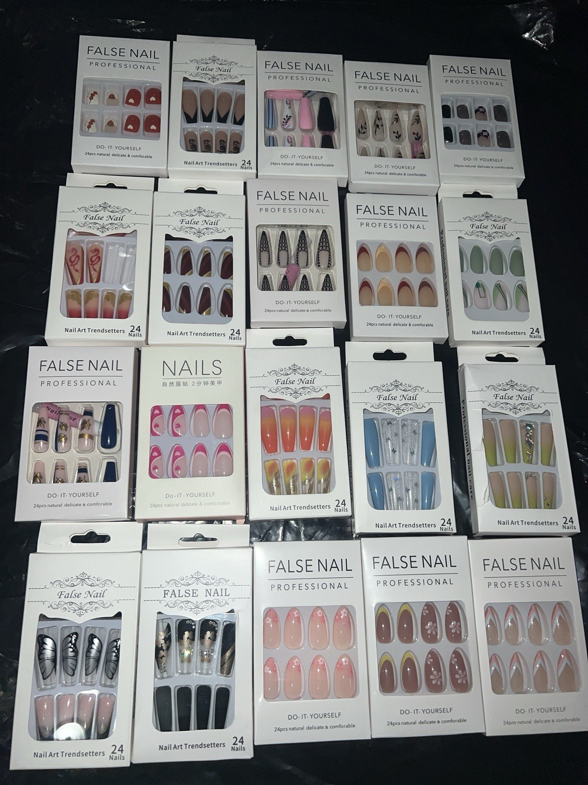Lot of 20 NEW Nails Impress Press On Manicure Random Assortment Wholesale