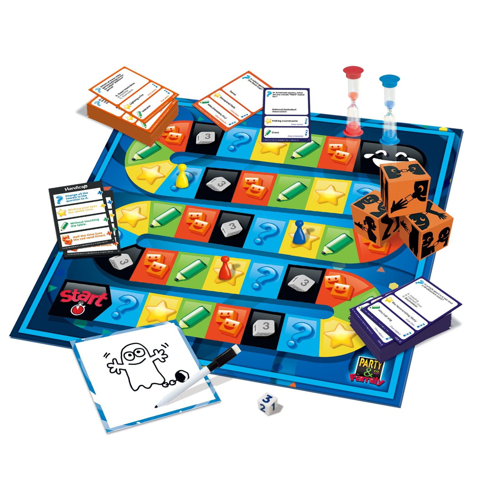 Jumbo Party & Co. Family Board Game – Fun 3.5 x 10.5 x 0.1 inches