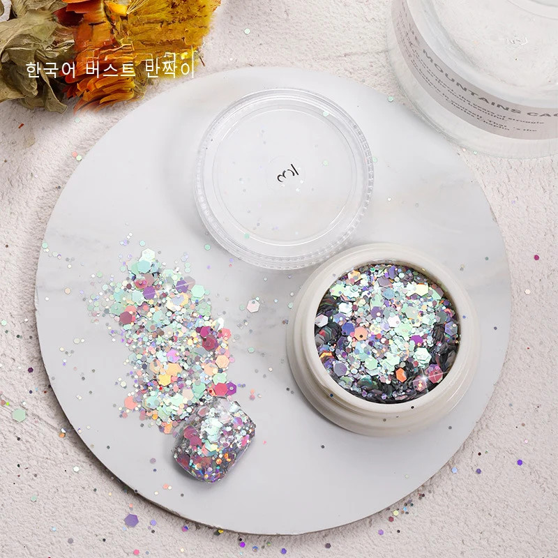 Korean Nail Glitters
