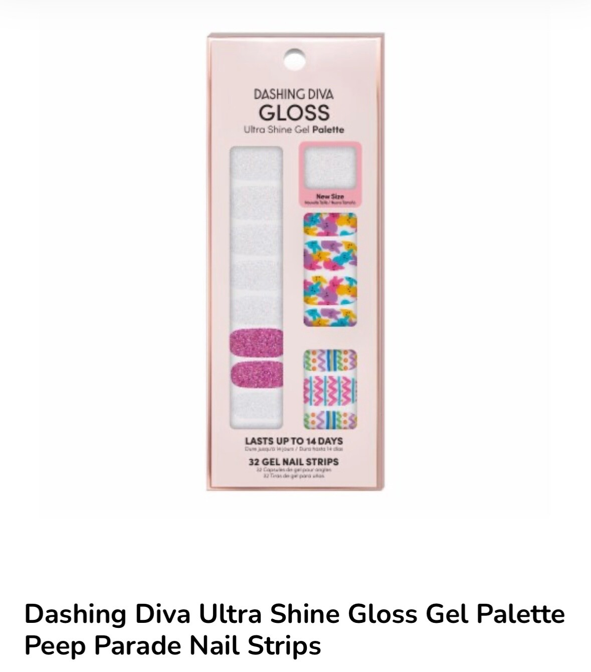 Dashing Diva – Gloss Ultra Shine Gel Palette 32 Gel Nail Choose Your Color